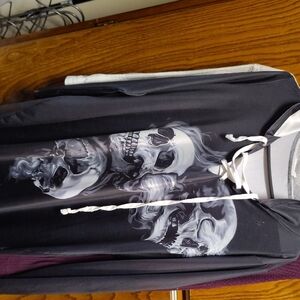Skull Graphic Hoodie